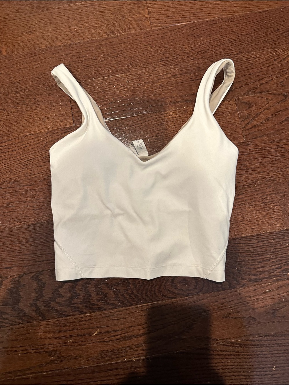 Lululemon align tank top White V-Neck Crop - Women